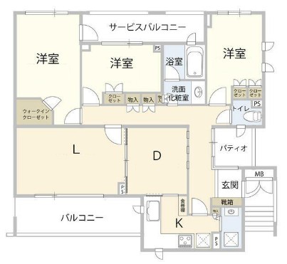 世田谷区上用賀３丁目 【賃貸居住】マンション