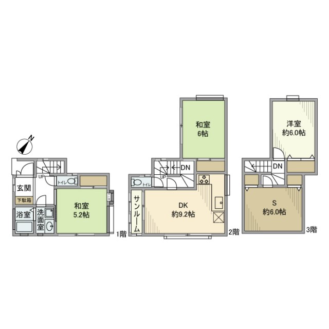 世田谷区上野毛１丁目 【賃貸居住】一戸建