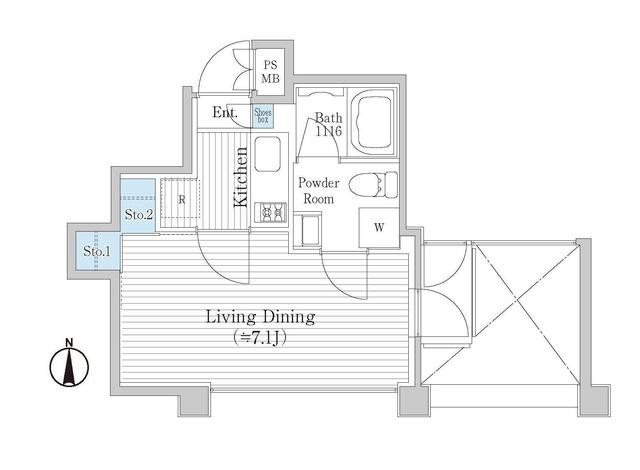 目黒区鷹番１丁目 【賃貸居住】マンション