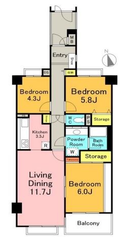 世田谷区弦巻３丁目 【賃貸居住】マンション