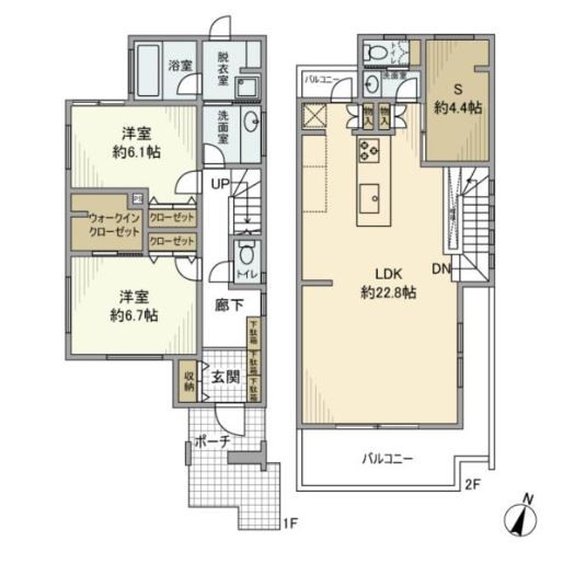 目黒区平町２丁目 【賃貸居住】一戸建