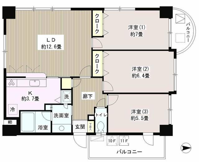 (間取)