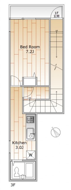 目黒区中目黒４丁目 【賃貸居住】アパート