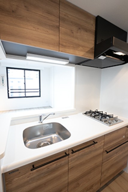 ※写真は同タイプ住戸です。(キッチン)