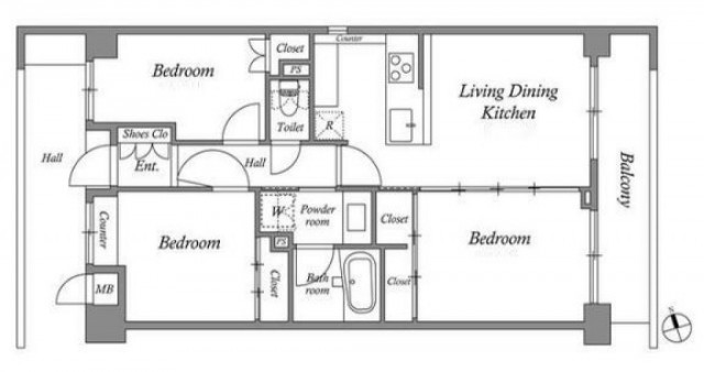 世田谷区等々力４丁目 【賃貸居住】マンション