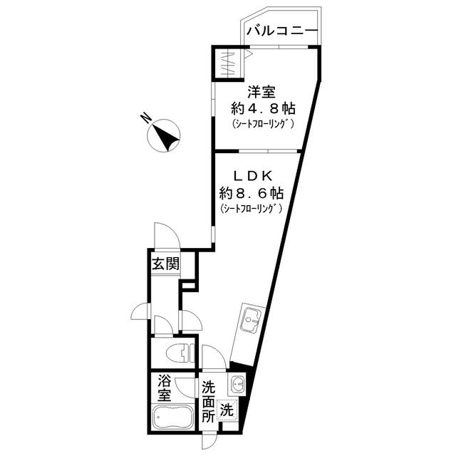 品川区豊町４丁目 【賃貸居住】アパート