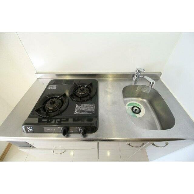 システムキッチン（2口ガスコンロ）(キッチン)