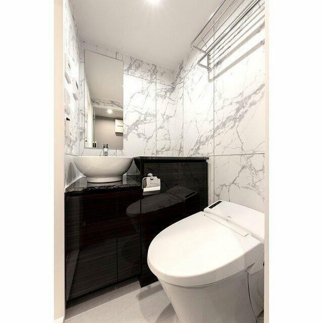 独立洗面台/トイレ温水洗浄便座あり※同タイプ別部屋写真(内装)