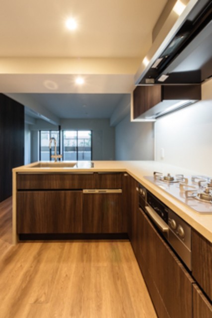 ※写真は同タイプ住戸です。(キッチン)