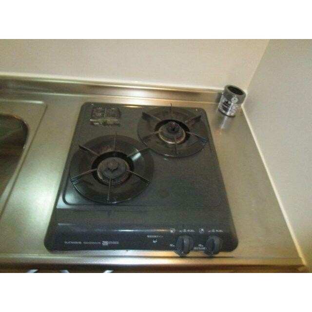 システムキッチン（2口ガスコンロ）