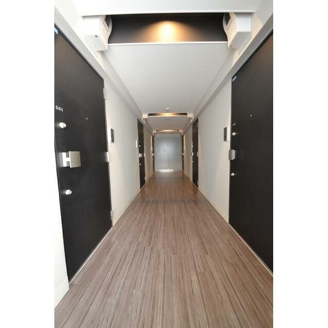 共用の内廊下は安心♪