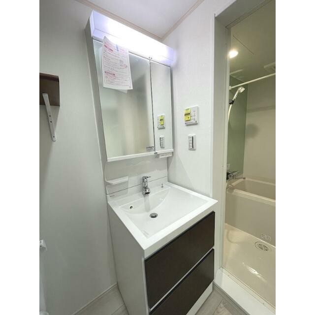 シャンプードレッサーが標準装備！朝の身支度が快適に♪(内装)