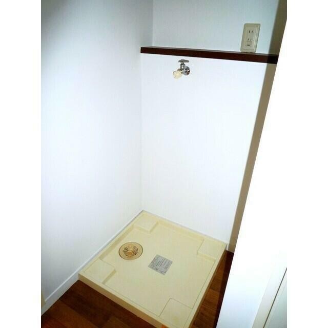 室内洗濯機置き場♪