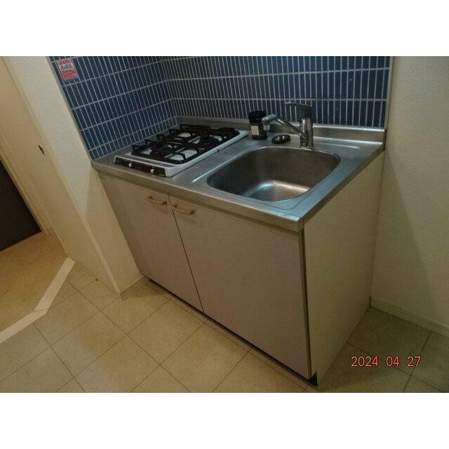 システムキッチン（2口ガスコンロ）(キッチン)