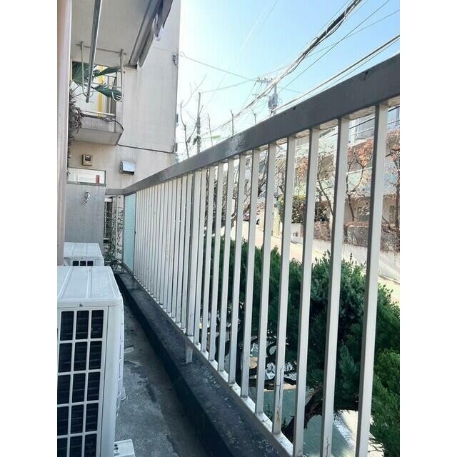 バルコニー、洗濯機置き場