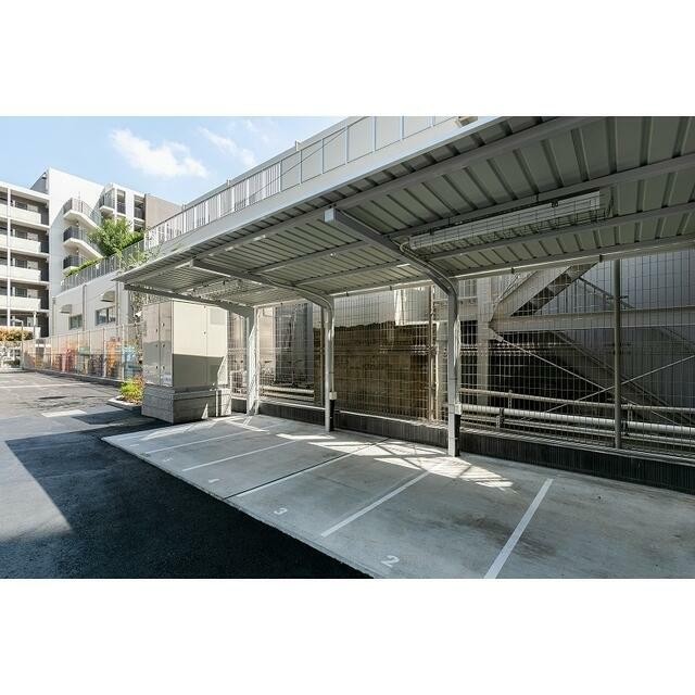 バイク置場2025年4月撮影