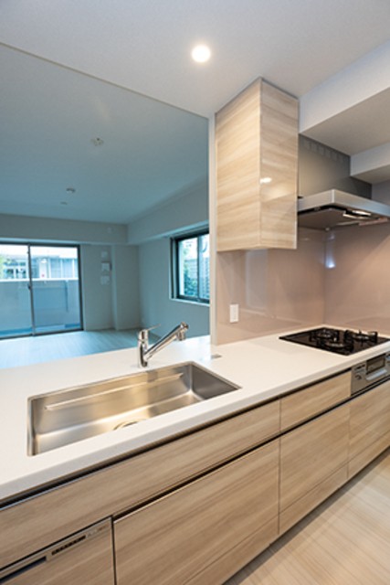 ※写真は同タイプ住戸です。(キッチン)