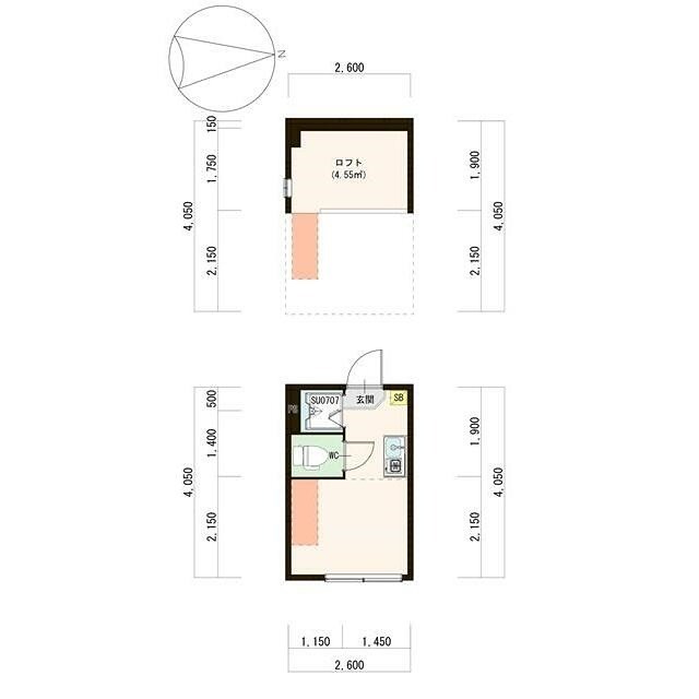 大田区萩中２丁目 【賃貸居住】アパート
