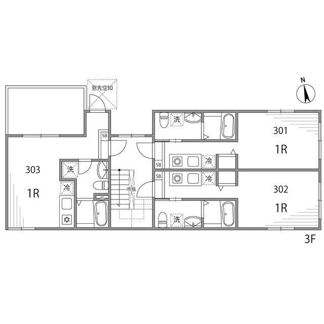 現況と相違がある場合は現況有姿とします。(間取)