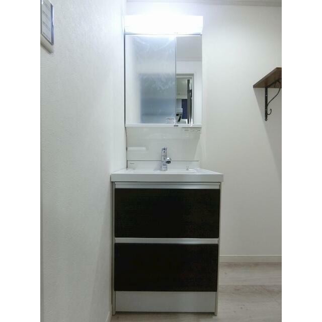 洗面台はシャワーノズルが伸縮！身支度が快適です♪(内装)