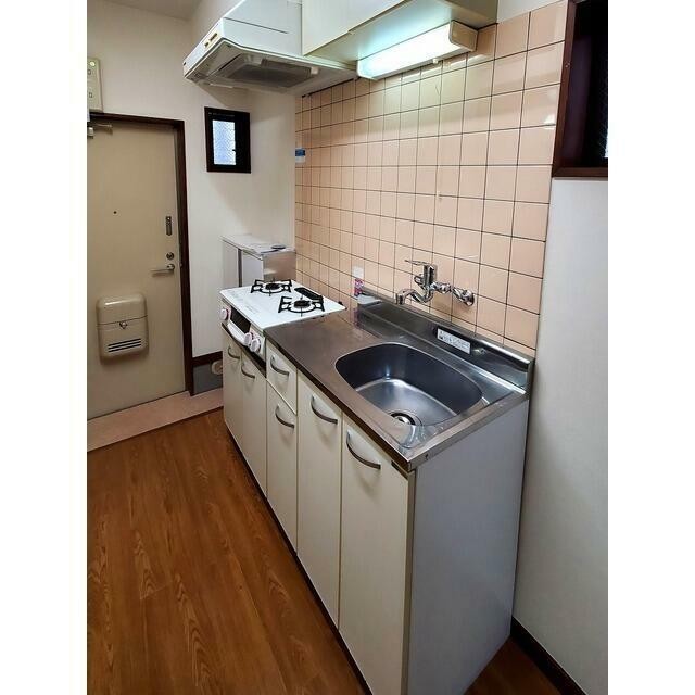 2口コンロ・グリル設置済♪(キッチン)