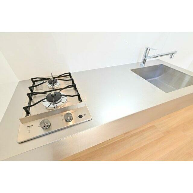 システムキッチン（2口ガスコンロ）(キッチン)