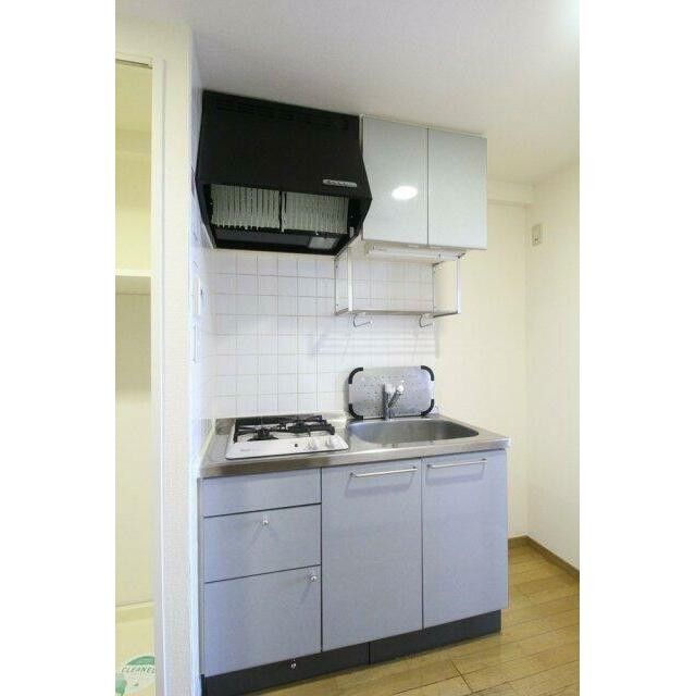 システムキッチン（2口ガスコンロ）(キッチン)