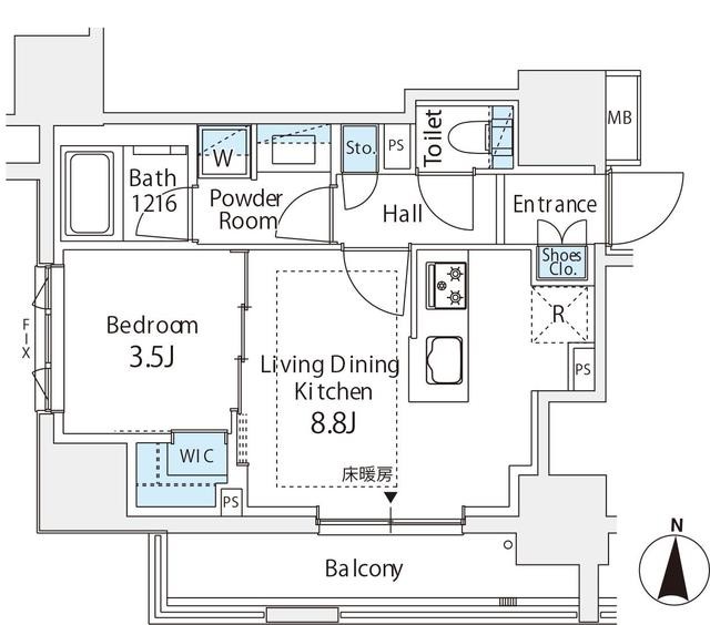 (間取)