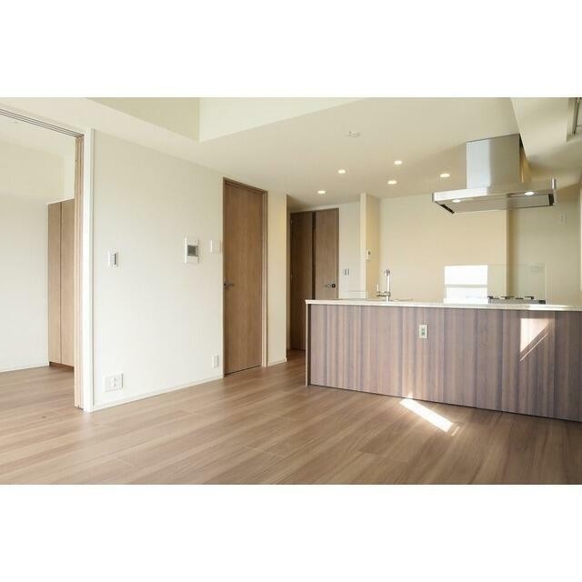 床暖房を備えたリビング(居間)