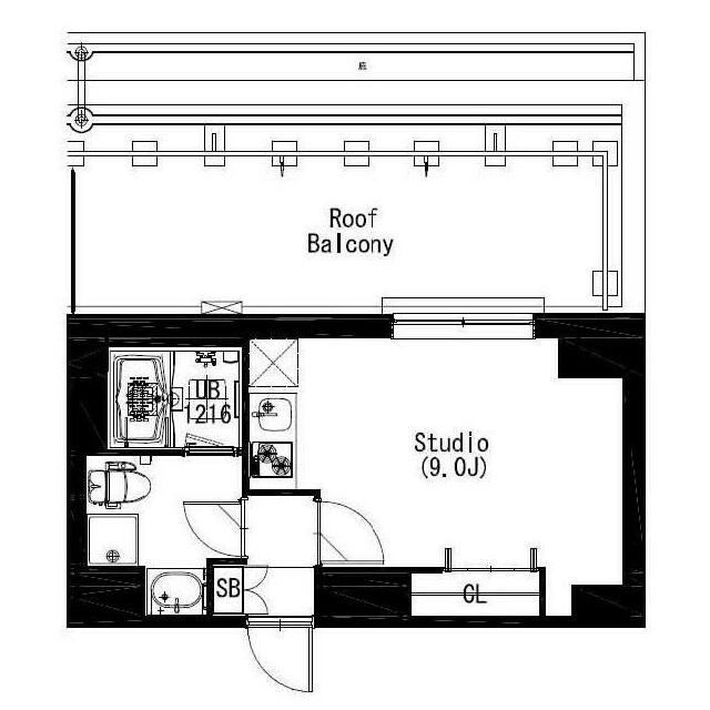 反転タイプ(間取)