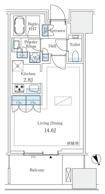 (間取)