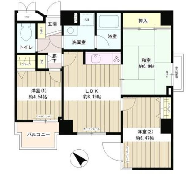 (間取)