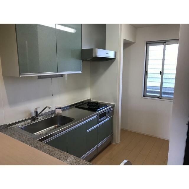 システムキッチン2口ガスコンロ（1906）(キッチン)