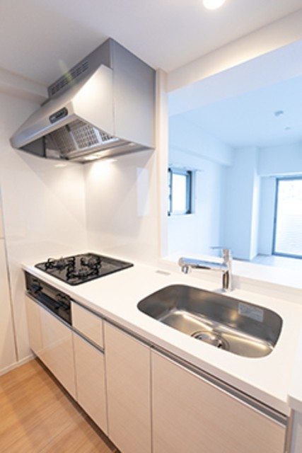 ※写真は同タイプ住戸です。(キッチン)