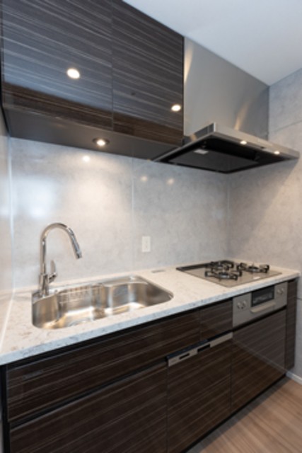 ※写真は同タイプ住戸です。(キッチン)