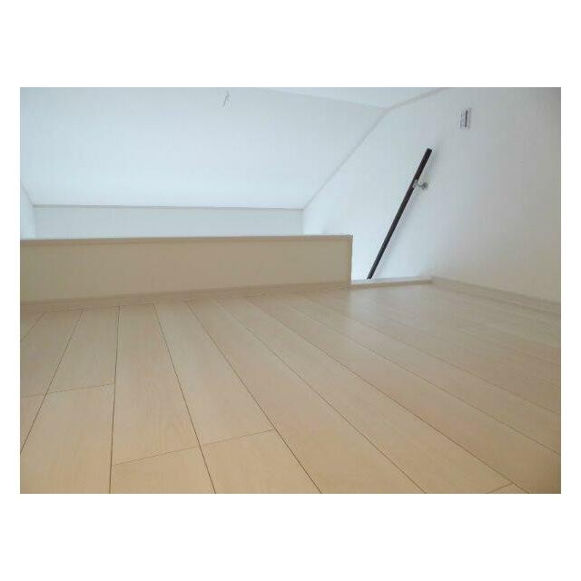 大型ロフトは寝室にできるほどの広さがあります！