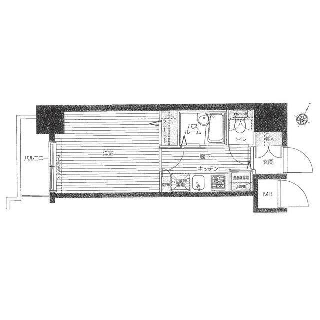 バストイレ別です(間取)
