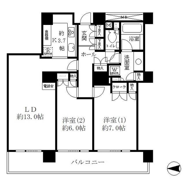 (間取)