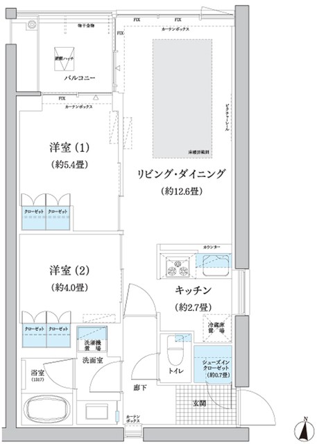 (間取)