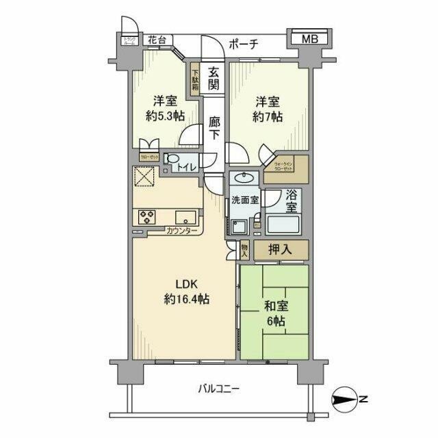 (間取)