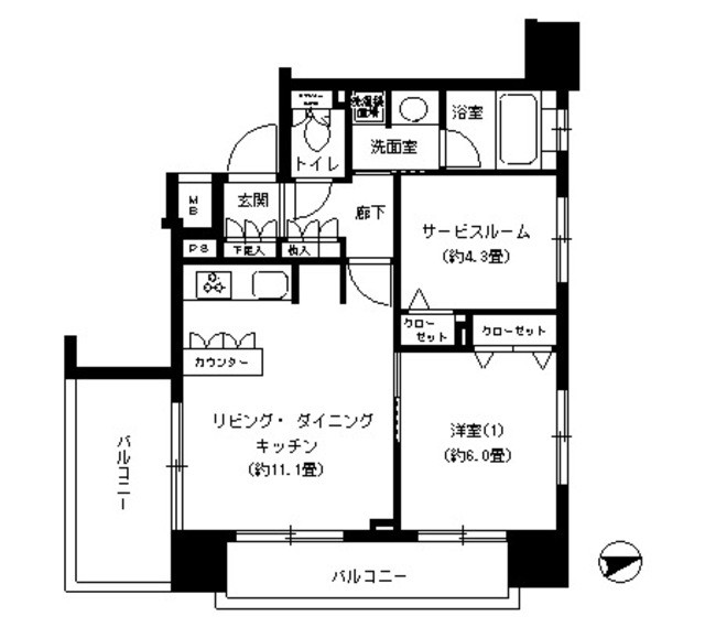 (間取)