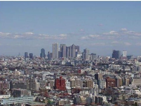 屋上から