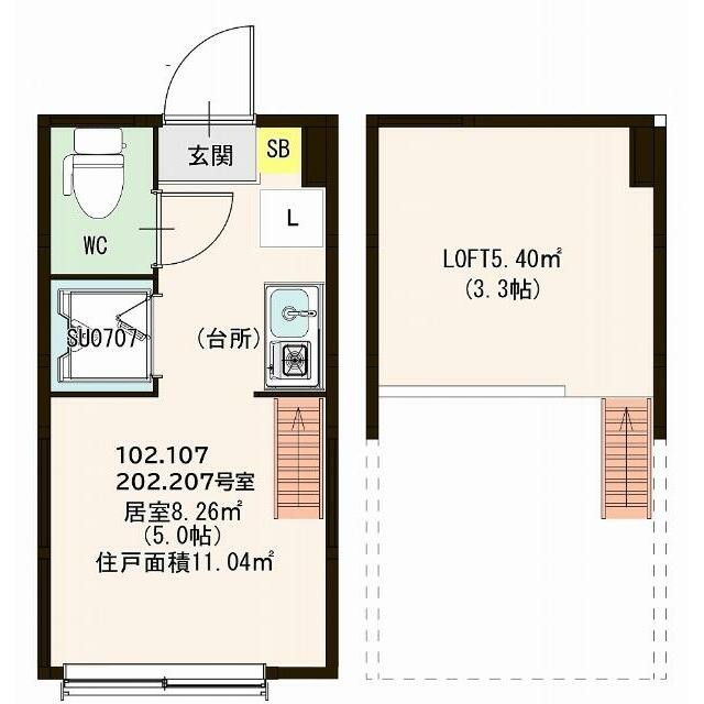 (間取)