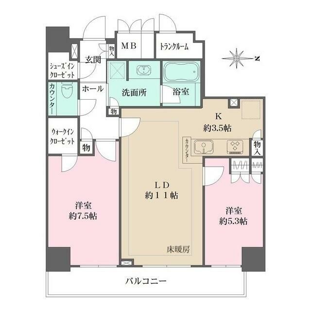 (間取)
