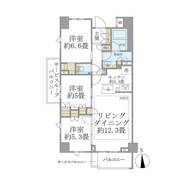 (間取)
