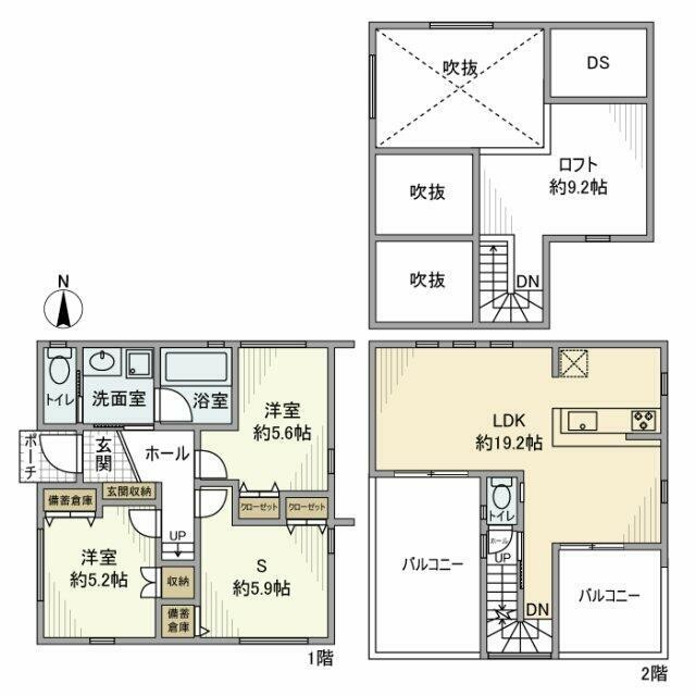 (間取)