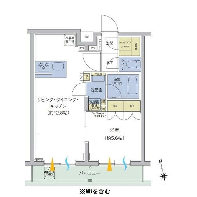 Nタイプ(間取)