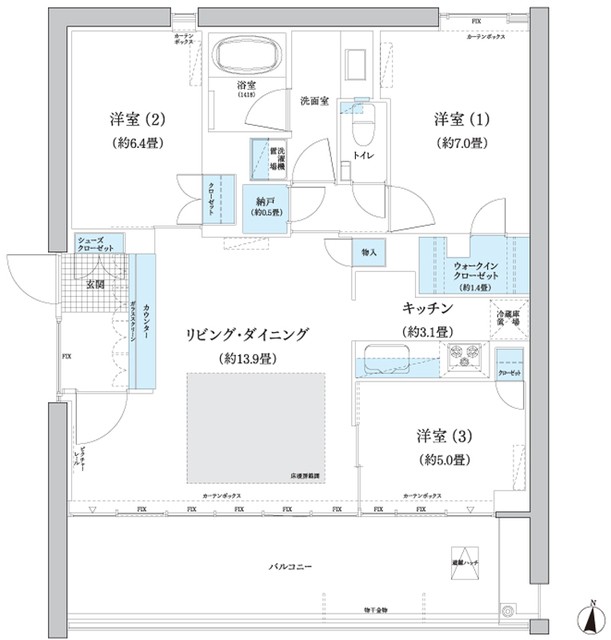 (間取)