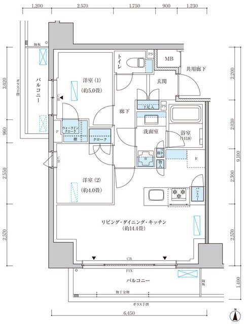 (間取)