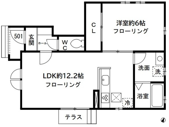 (間取)